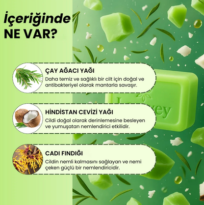 Mantar Giderici Sabun ve Özel Lif